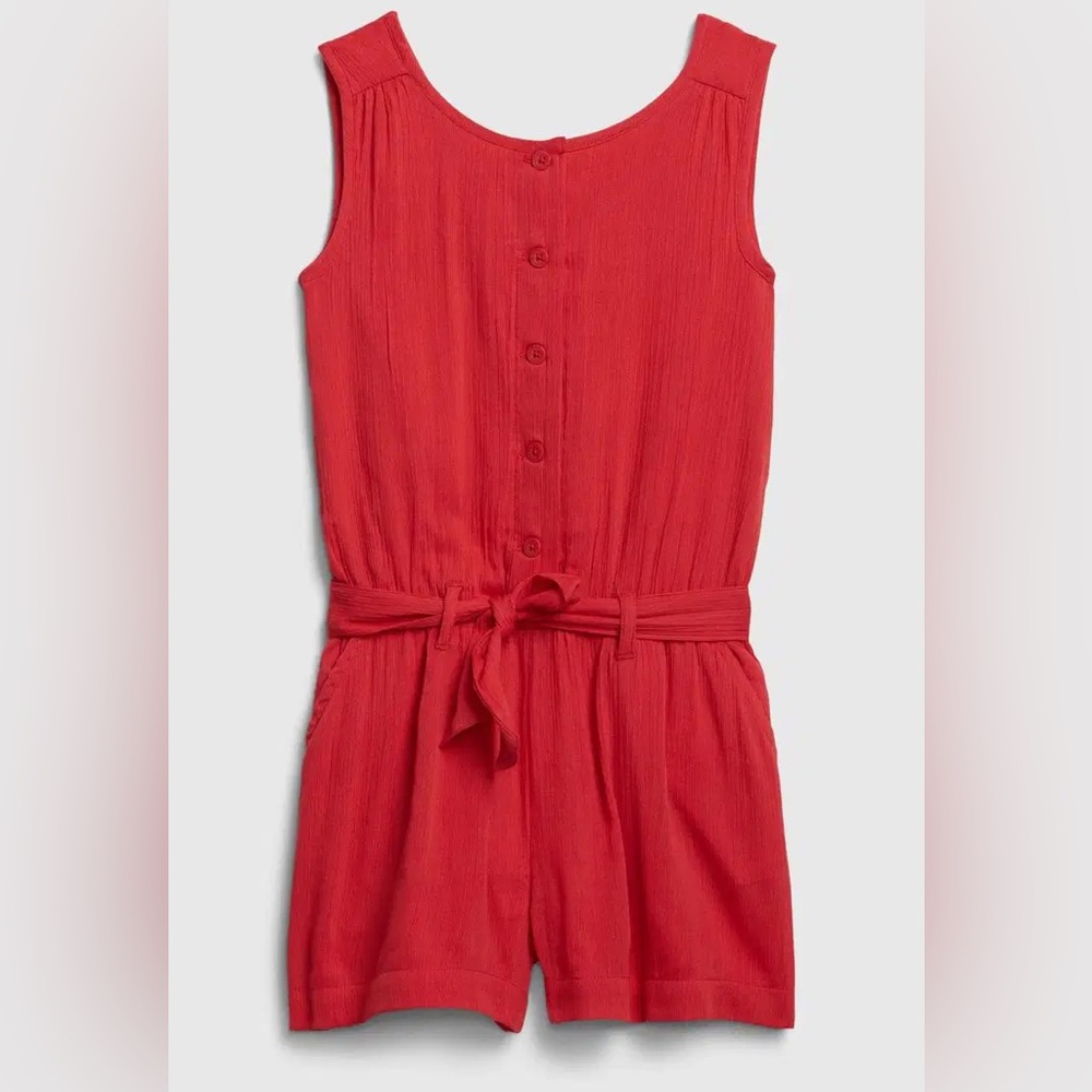 Gap Kids Gauze Tie Romper